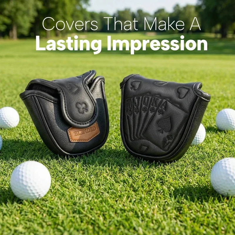 stylish-pu-protector-for-mallet-putter-black-poker-embroidery-magnetic-snap-closure