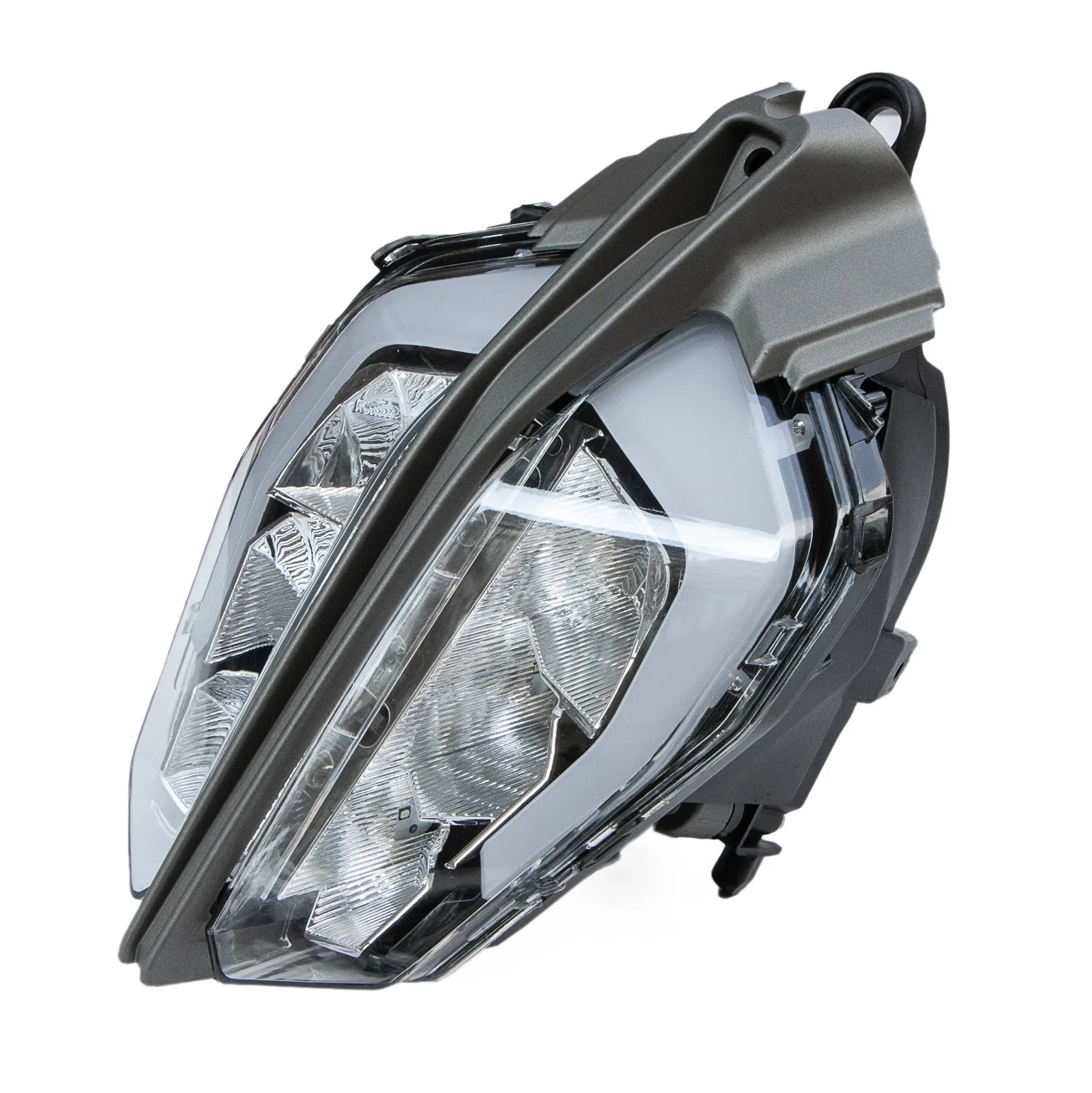 -LAM Fit for KTM Duke 390 Motorcycle Led Headlight Plate 2017-2022 Headlamp  Motorbike Accessories