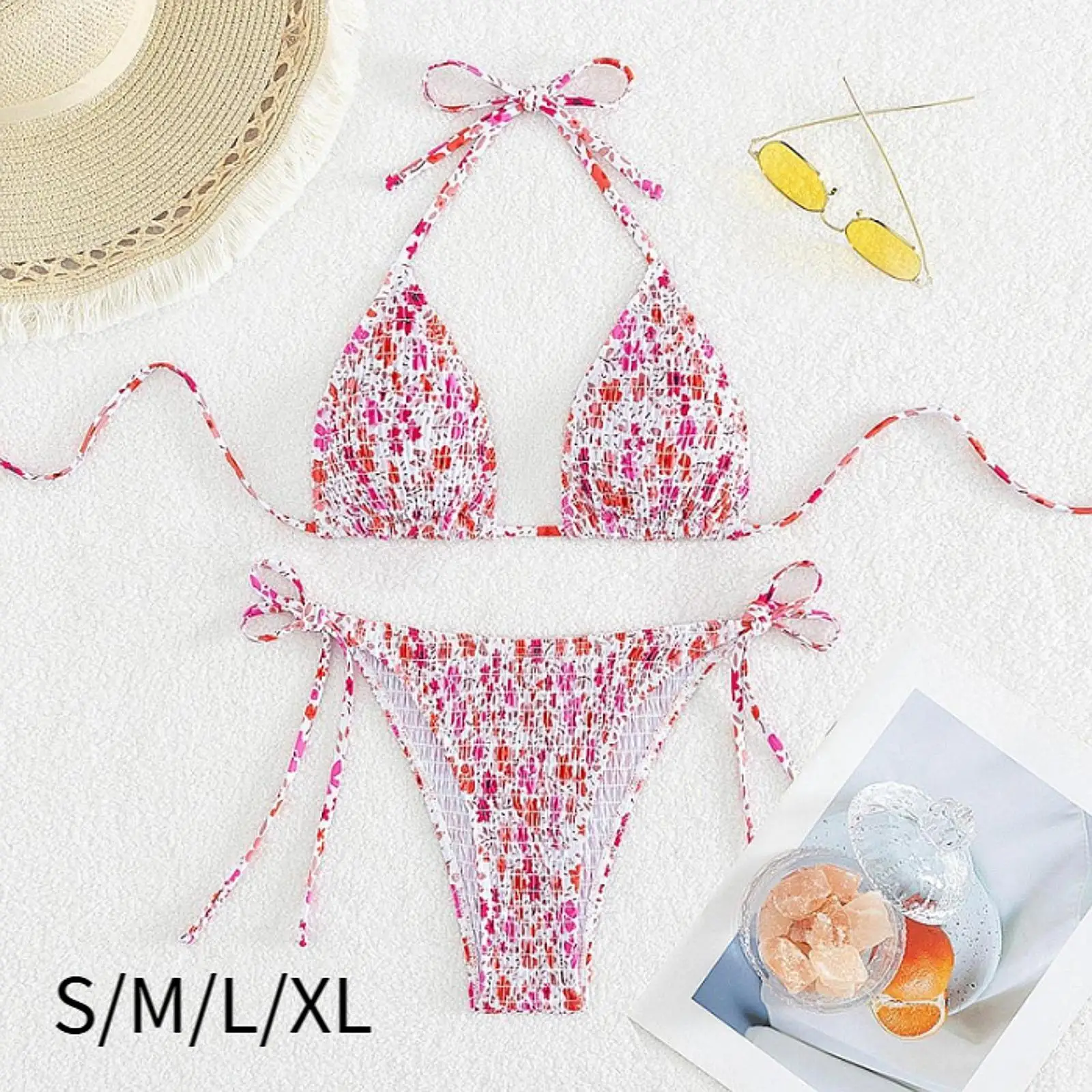 

Two Piece Swimsuit Tankini Bathing Suit Bikini Set for Vacation Party Summer