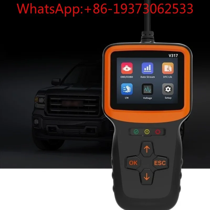V317 Code Reading Card, Car Fault Detector, Car Engine Fault Diagnosis Instrument Maintenance Tool view 3
