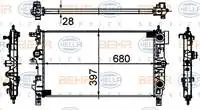 Store code: for engine water radiator (auto) CRUZE - ASTRA J-ASTRA J-A16XER-A16XER-A16XER-A16LET