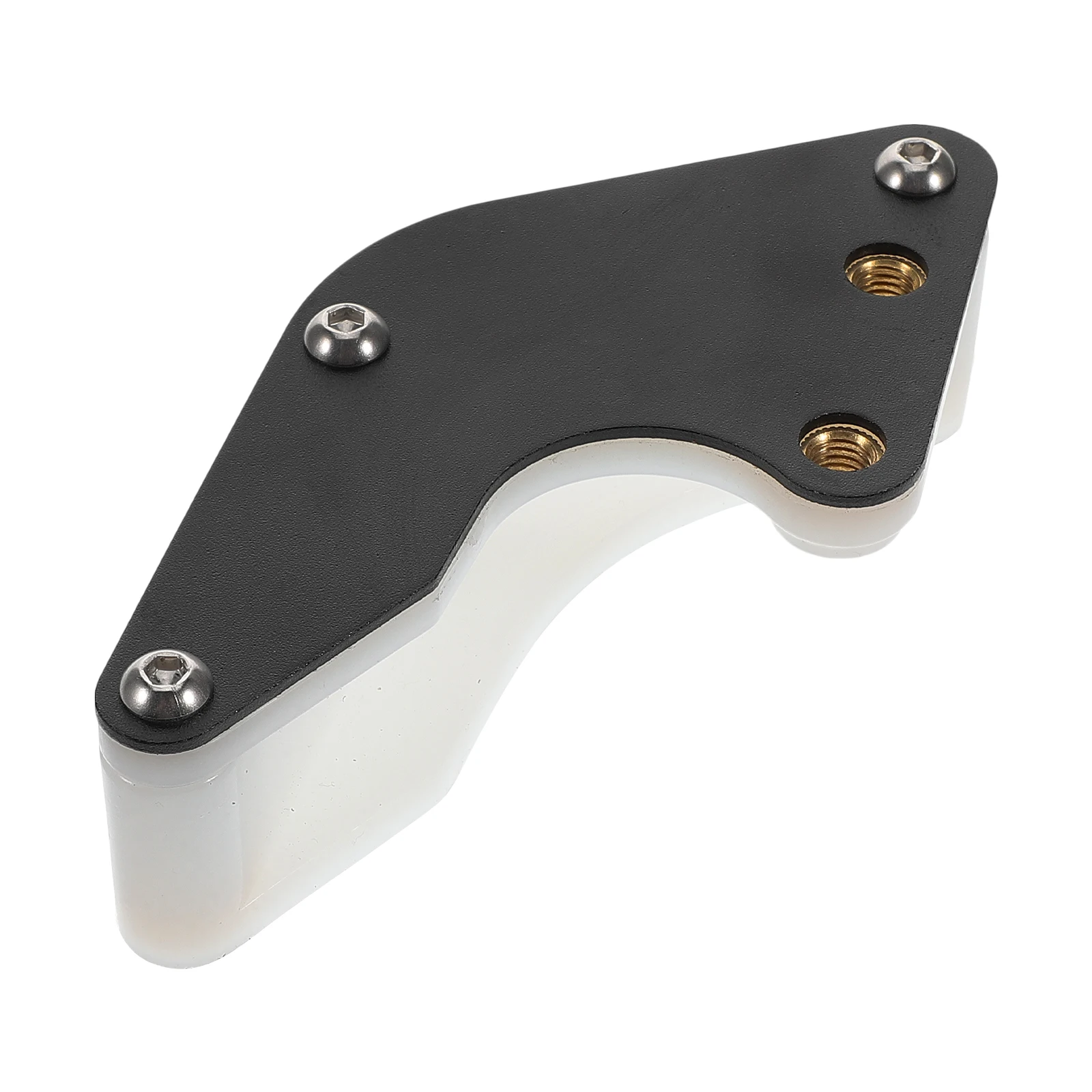 

Motorcycle Chain Guide Guard Black Metal Protector 110cc 125cc Sprocket Holder Bike Accessory Reduction Friction
