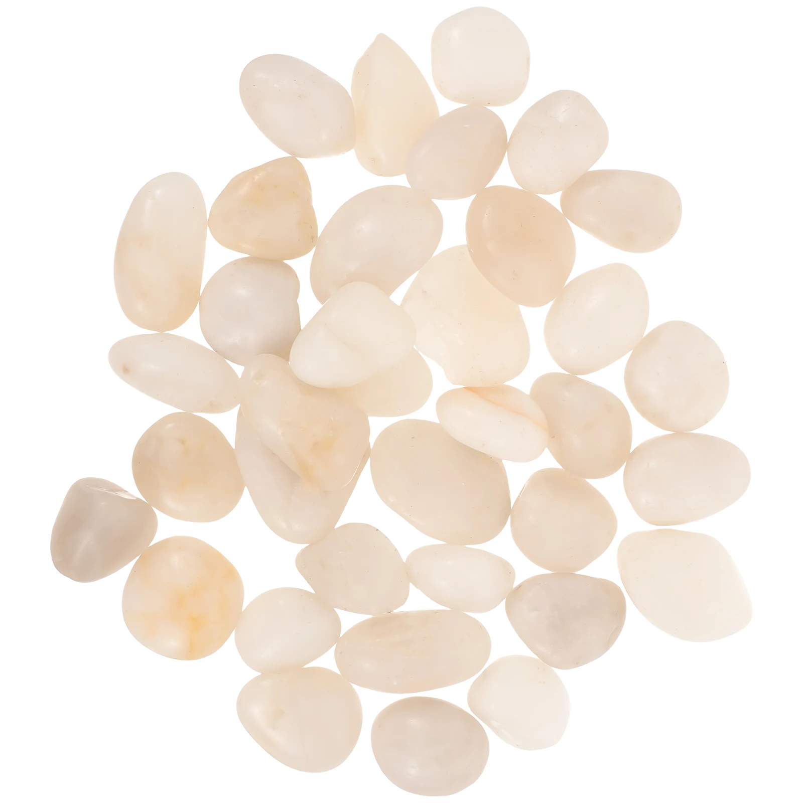 

Pebbles 1-2cm Polished Natural Gravel for Fish Tank Aquarium Decor Landscape Rocks Garden Pathway Stones