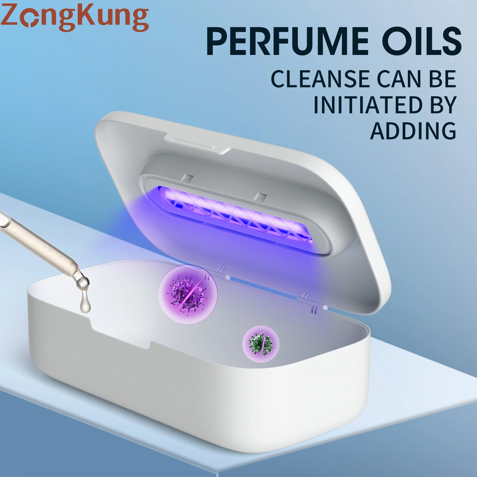 

UV Sterilizer Box 2 in 1Design with Removable UV Light Sanitizer Wand Portable Rechargeable Ultraviolet Light Disinfection