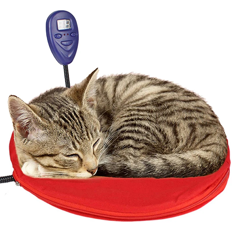Pet Mat Heated Cat Bed  12 Volt Waterproof Portable Safe Electric Outdoor Cooling