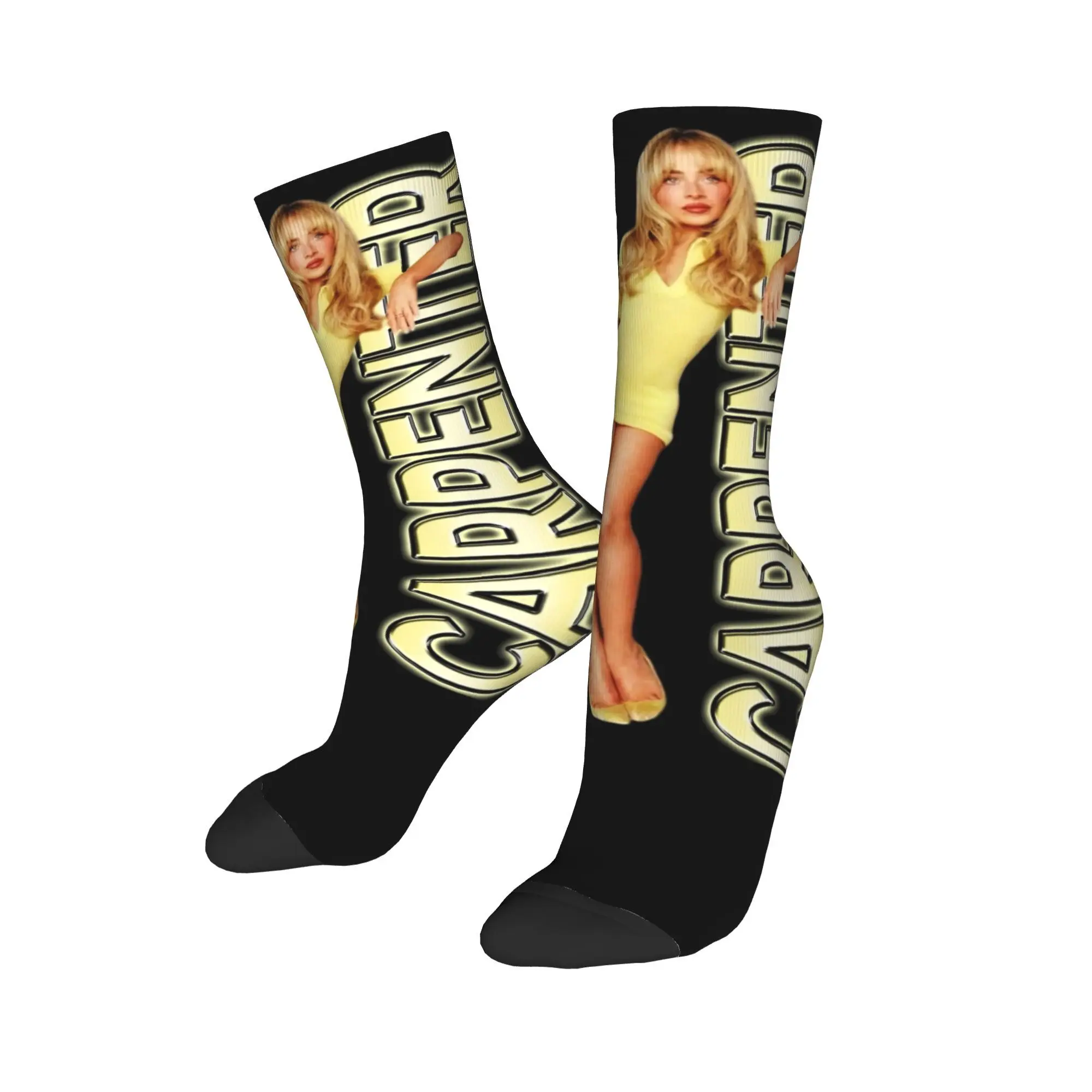 

Winter Warm Fashion Women Men Sabrina Carpenter Socks Sweat Absorbing Basketball Socks