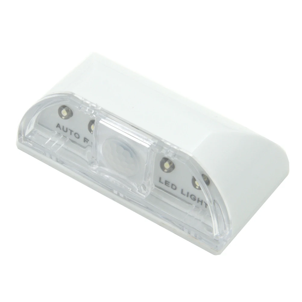 

Auto Sensing Door Lock Light Infrared Sensor Light ABS White Infrared Sensor Night Lamp Keyhole Stairway Safety Home Use