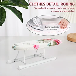 Folding Tabletop Ironing Board Mini Portable Ironing Board Household Sewing Craft DIY Tools for Home Travel Use
