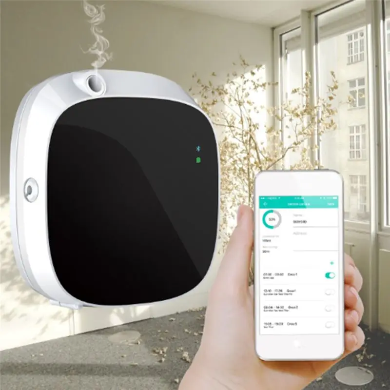 AEE8-Bluetooth Fragrance Diffuser App Control 100ML Waterless Essential Oil With Cold Air Diffusion Technology