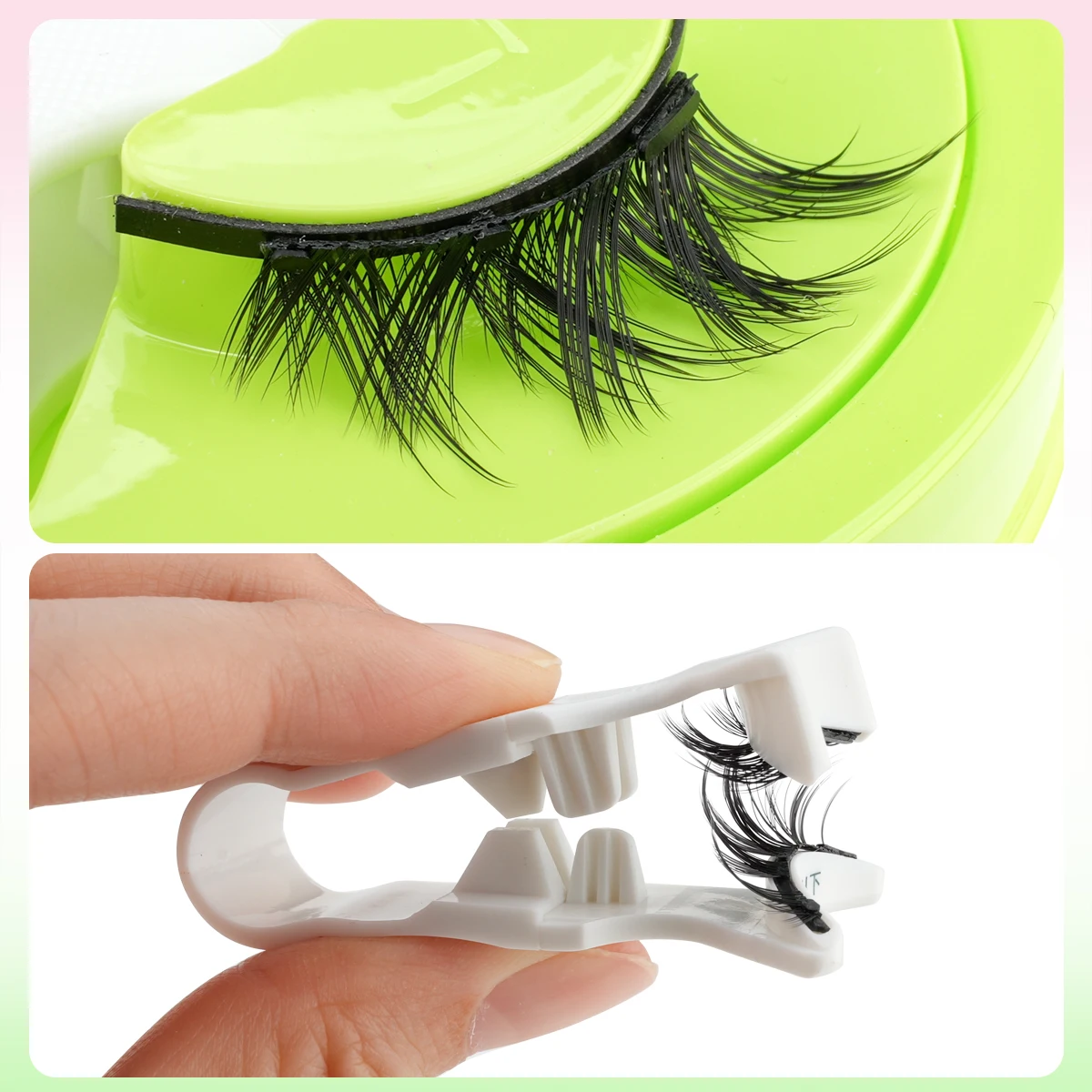 3Dマグネットつけまつげエクステセット 1ペア 敏感肌にも安心 再利用可能 つけまつげ グルー不要 つけまつげセット メイクアップツール