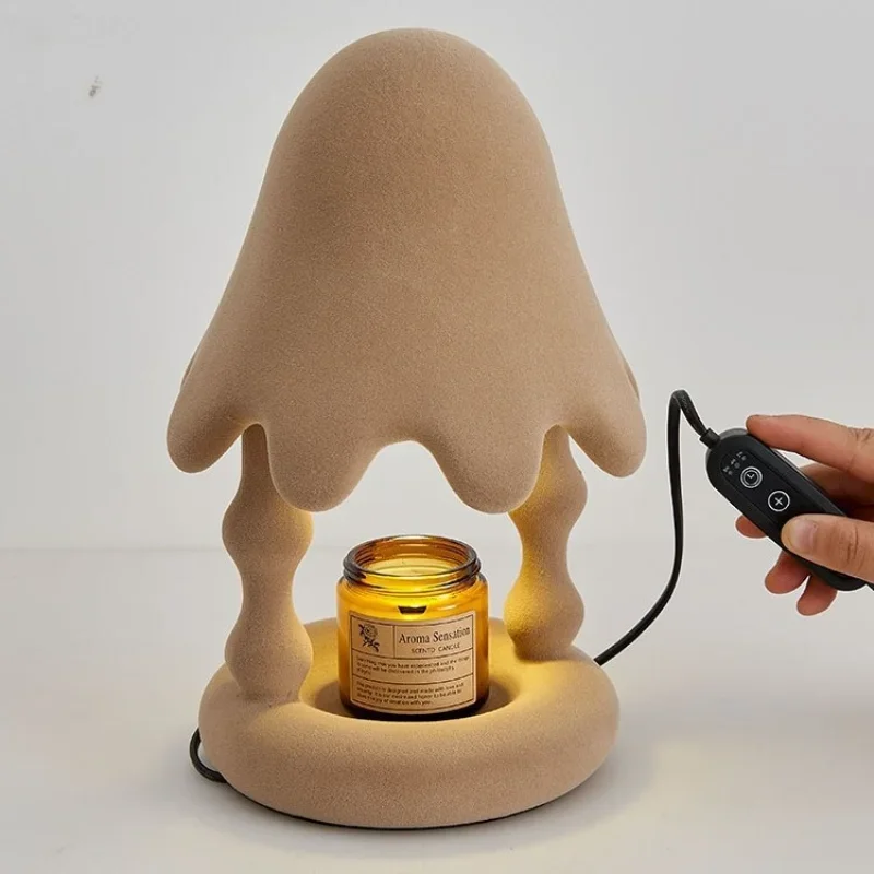 Creative smoke-free chic melting candle lamp art aromatherapy lamp unique atmosphere lamp
