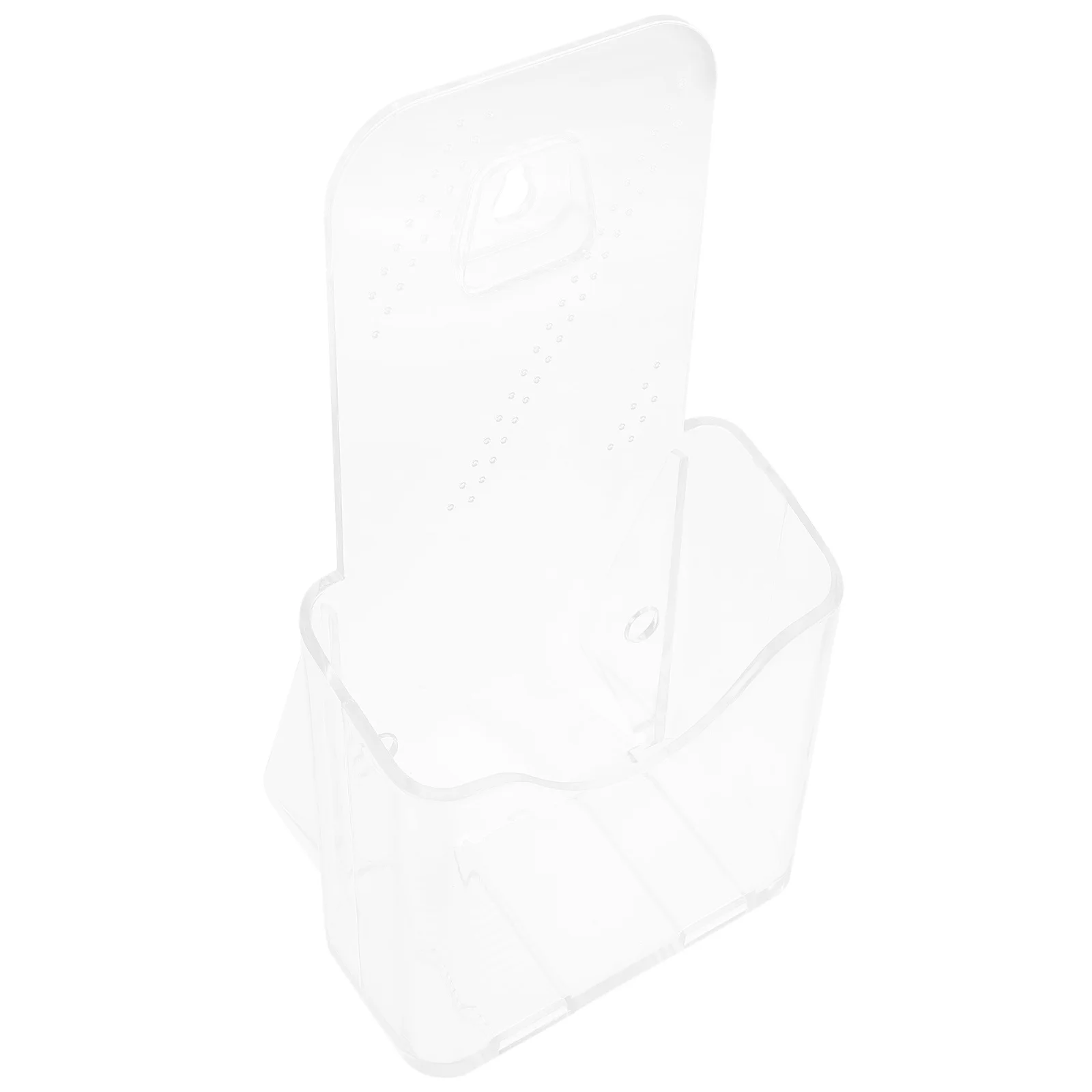 Porta brochure trasparente per uso in ufficio Supporto moderno per organizer di file Robusto espositore trasparente per documenti e riviste