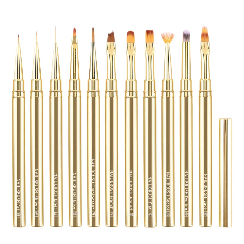 Golden Metal Rod Na…