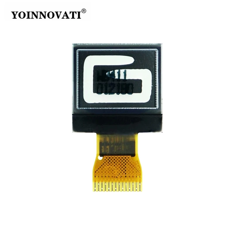 0.66 Inch OLED LCD Display ST7315 64*48 Resolution Monochrome White IIC/I²C Interface 14-Pin Solder Pad Bare Screen Module