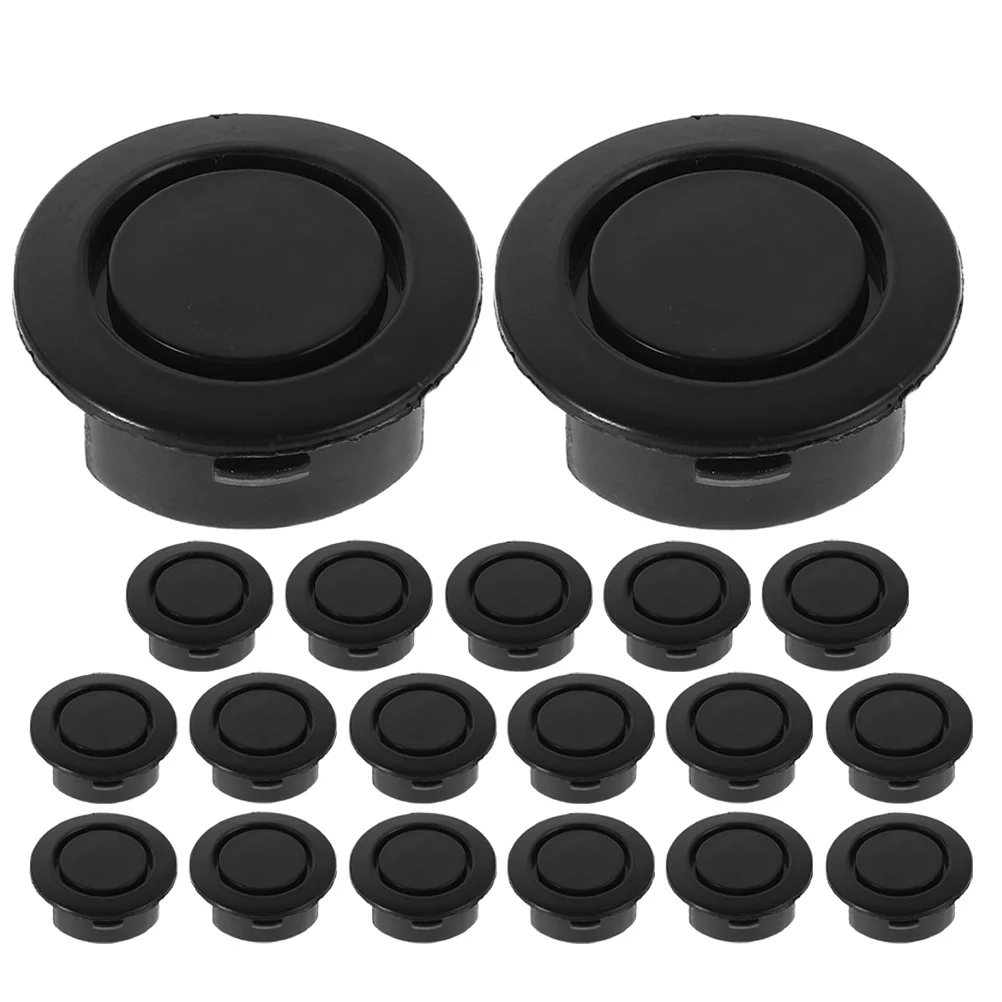 

20Pcs Car Radar Hole Plugs Sturdy Rubber Bumper Protective Cover Easy Install Vehicle Exterior Replacement Parts