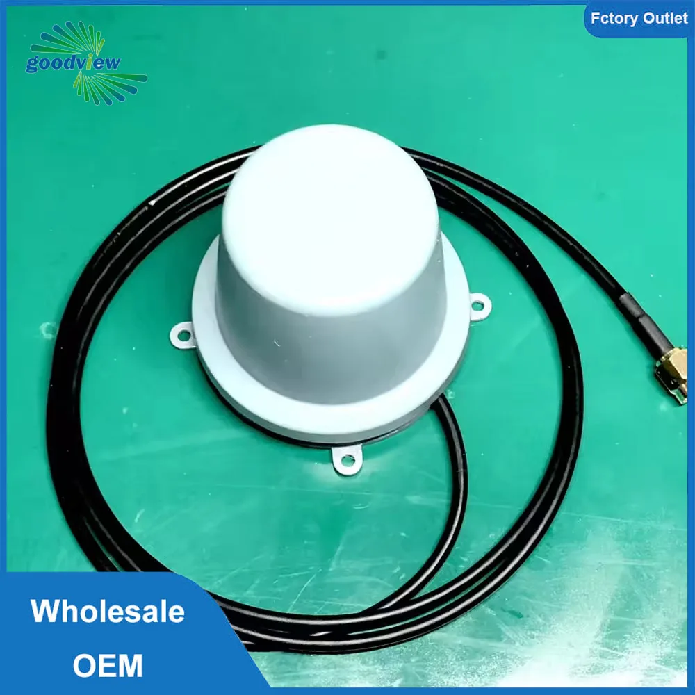 

Four Satellite Multi-band Spiral Antenna GPS/GNSS/Galileo/BDS Active RTK Antenna with SMA Female Connector