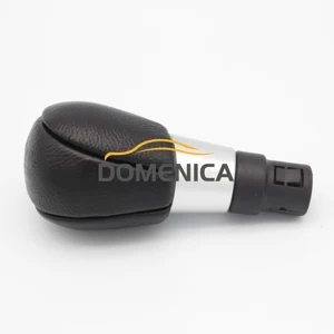 Getriebe Change Manual Volvo -Taste, Schwarz, Beige, Leder, 5, 6 Geschwindigkeit, Schalthebel, Autozubehör, Volvo S60, V60, S80, V70, XC70, XC60 8 Hauptverkaufsvolvo -Geschwindigkeiten - №8