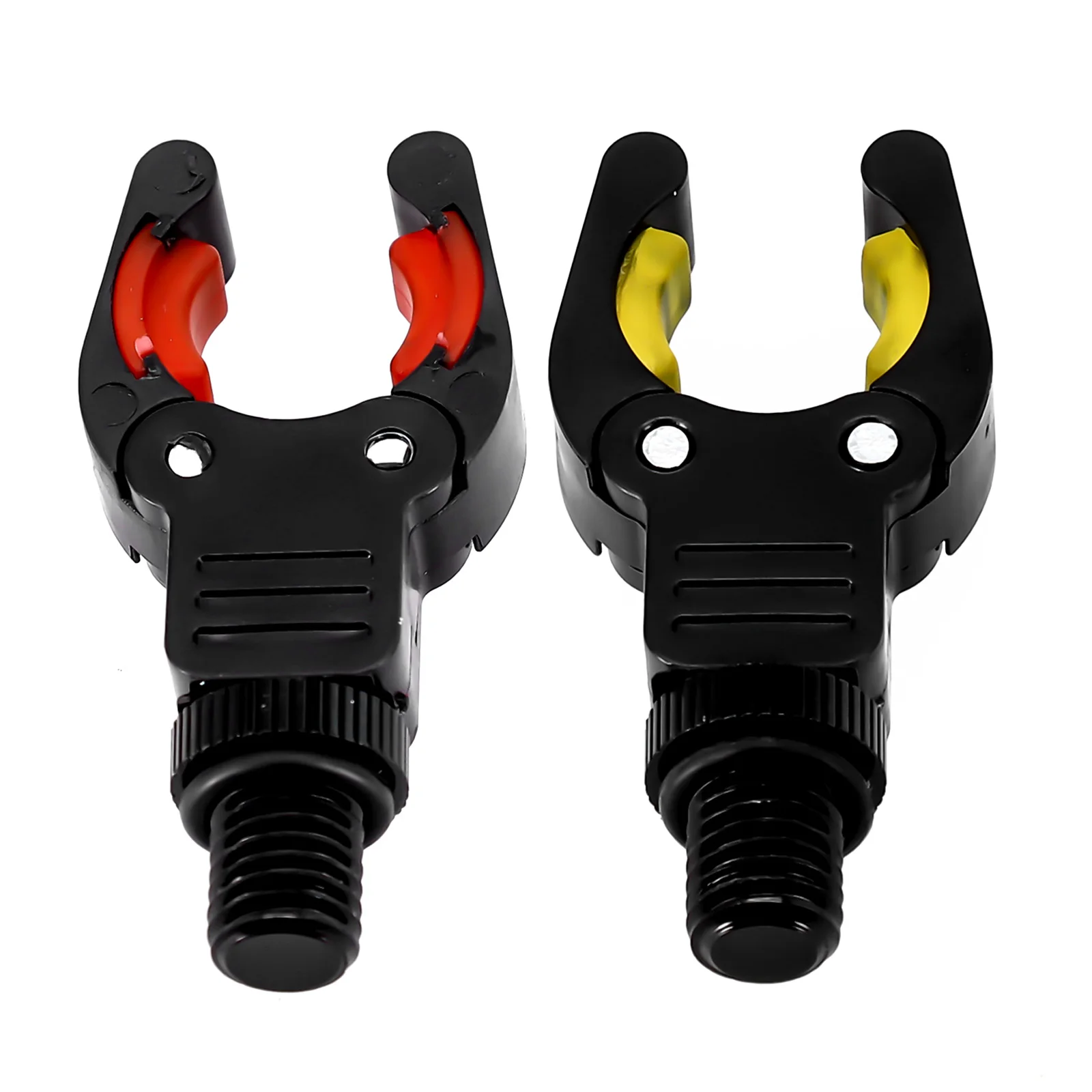 1pcs Fishing Rod Rest Head Carp Fishing Tackle Rod Holder Butt Rests Head Pole Gripper 3/8 Thread Fishing Accessories 5.5x2cm