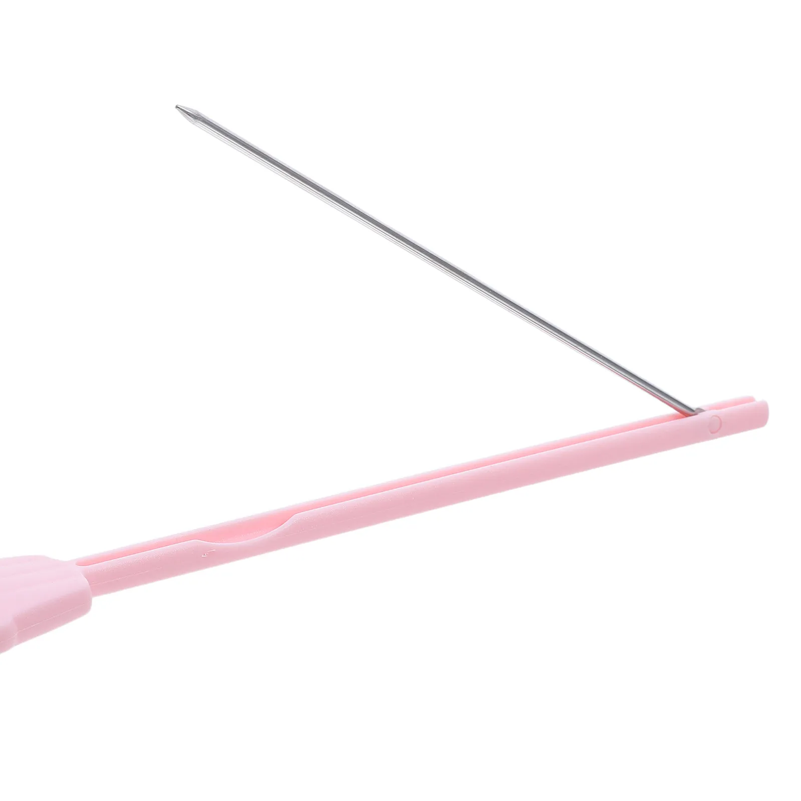 5Pcs Cake Doneness Tester Needle Foldable Stainless Steel Baking Probe Stick for Cakes Bread Muffins Pastry Dishwasher Safe