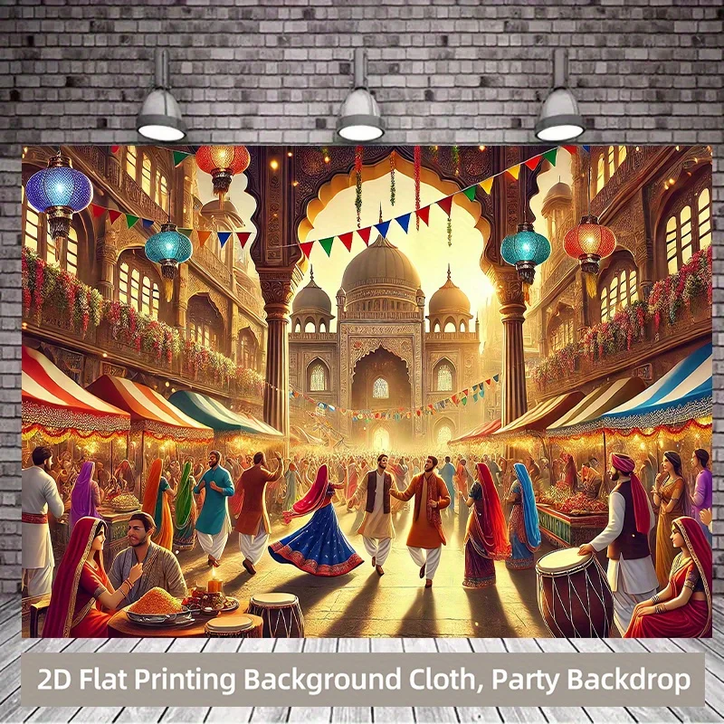 1Pc 2Dfalt Indian C…