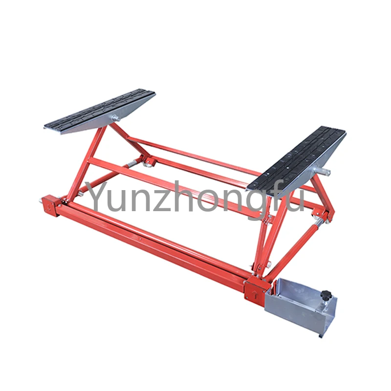 Automatic Lifting of Car Lift Is Used for Car Maintenance Load-bearing  Portable Car Lift