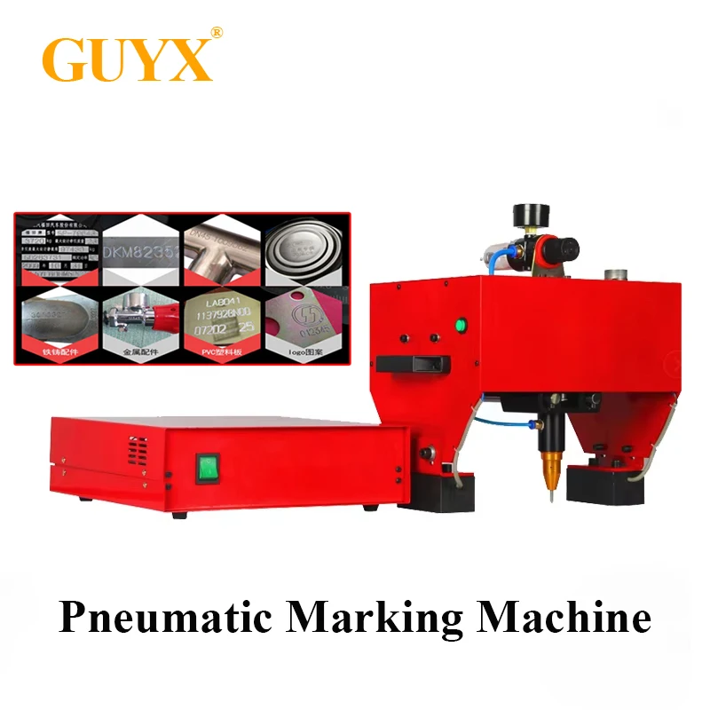 JMB-170 Portable Marking Machine For VIN Code 170*110 Pneumatic Metal Dot Peen Marking Machine Plotter Printer Coding Machine