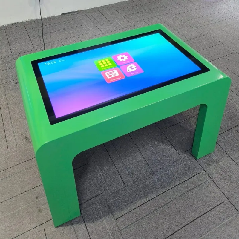 43-Inch Waterproof Android Windows Interactive EduTouch Table Smart Multi-Touch Screen Gaming Training Table for Kids Metal