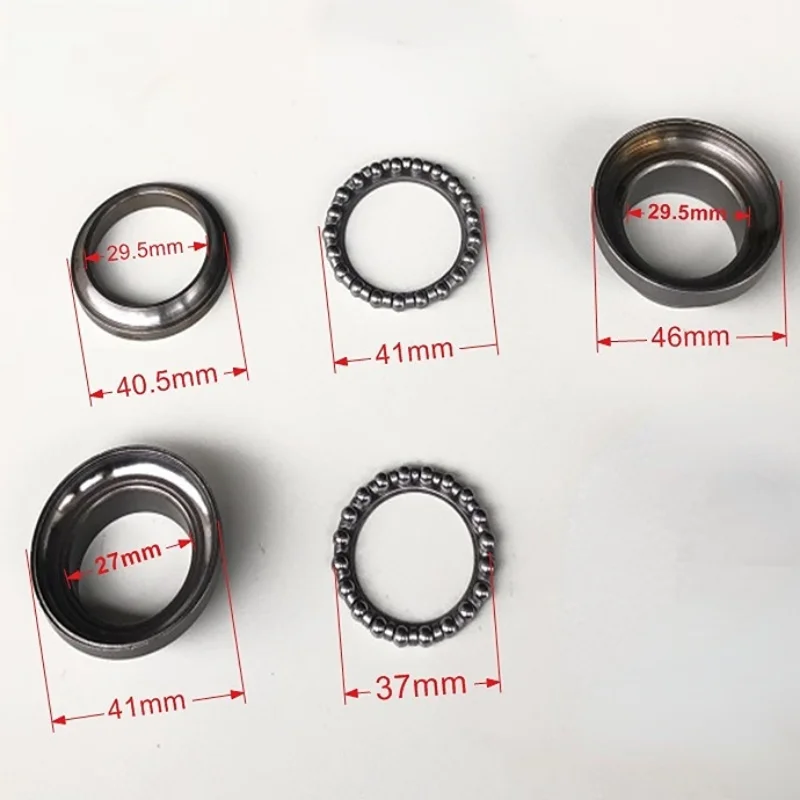 Motorcycle steering bearing kit Head Stem Steering Rod Bearings Coolster For 50 50cc-125cc Dirt Pit Bike Motorcycle Accessories