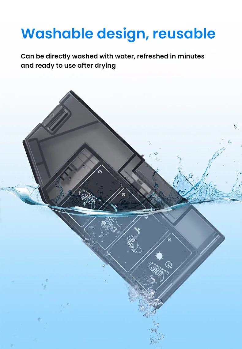 For Searching X40 Pro Ultra Sweeping Robot Accessories Dust Box Dust Collection Box Garbage Box Consumables