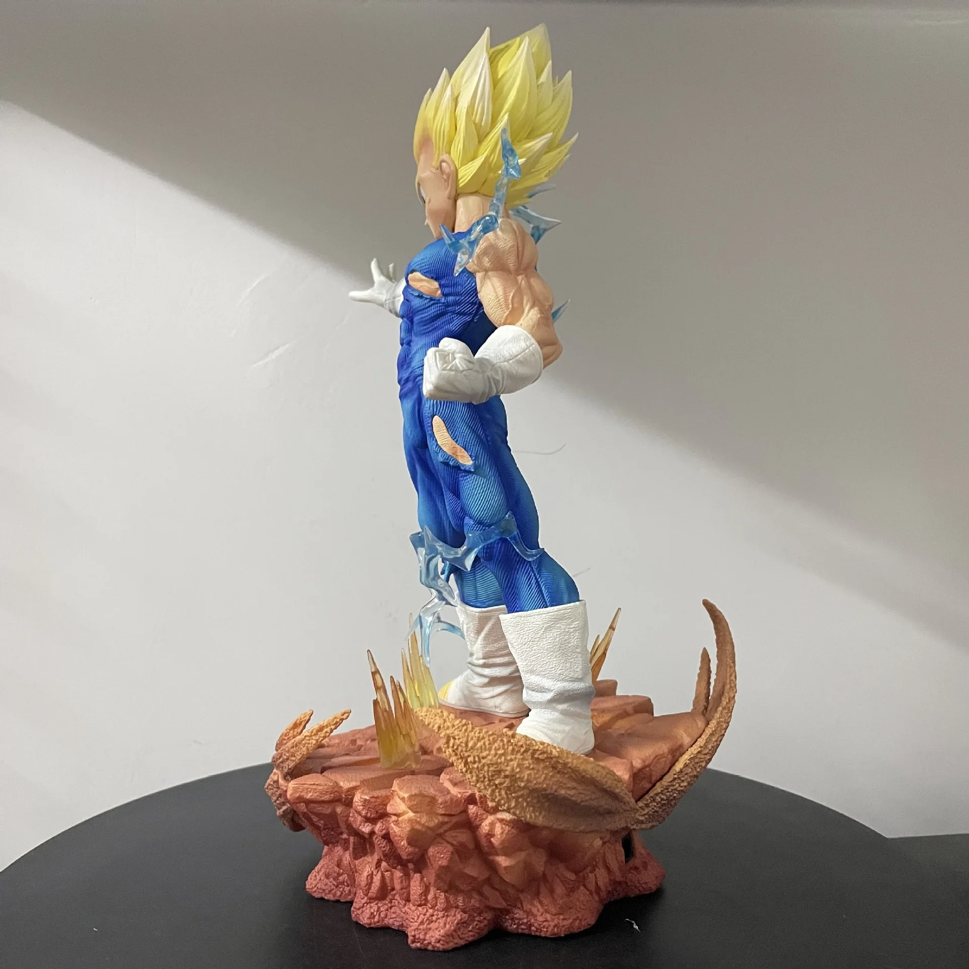 Figura del equipo de Dragon Ball Infinite Demonize Vegeta de 31,5 cm, modelo Gk, colección de estatuas, decoración de escritorio, juguetes de adorno, regalos