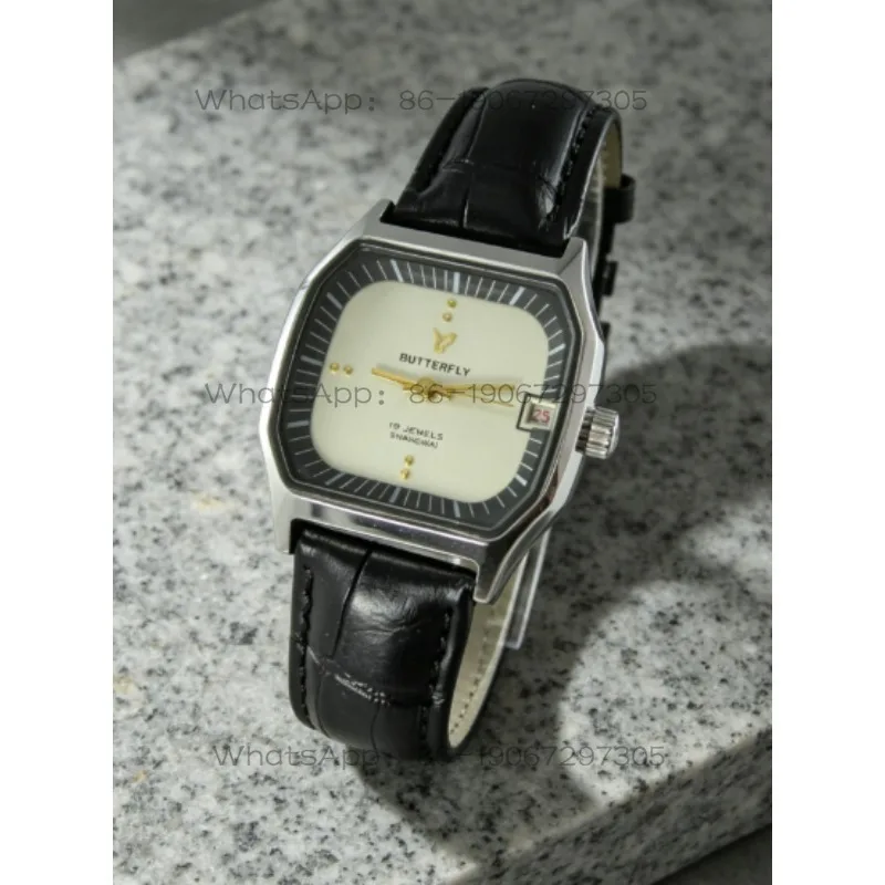 

Da Qin Wang Jian Original stock butterfly mechanical single calendar retro women's watch classic watch