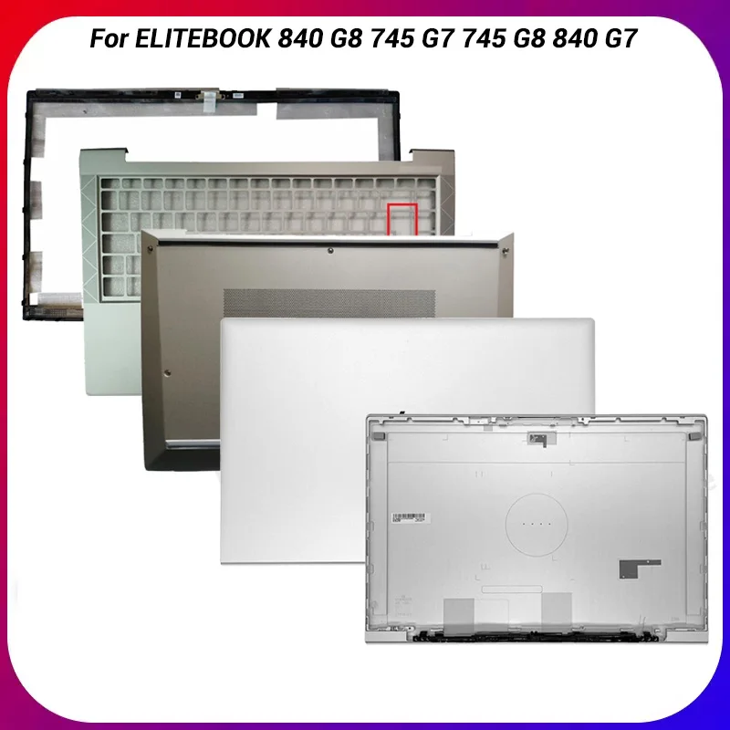 

NEW For ELITEBOOK 840 G8 745 G7 745 G8 840 G7 LCD Back Cover/ Front Bezel/Upper Case Palmrest/Bottom Cover Case