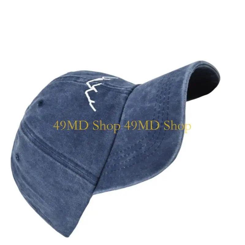 49MD Multiple Color Baseball Hat for Girl Outdoor Embroidery Mountain Baseball Hat