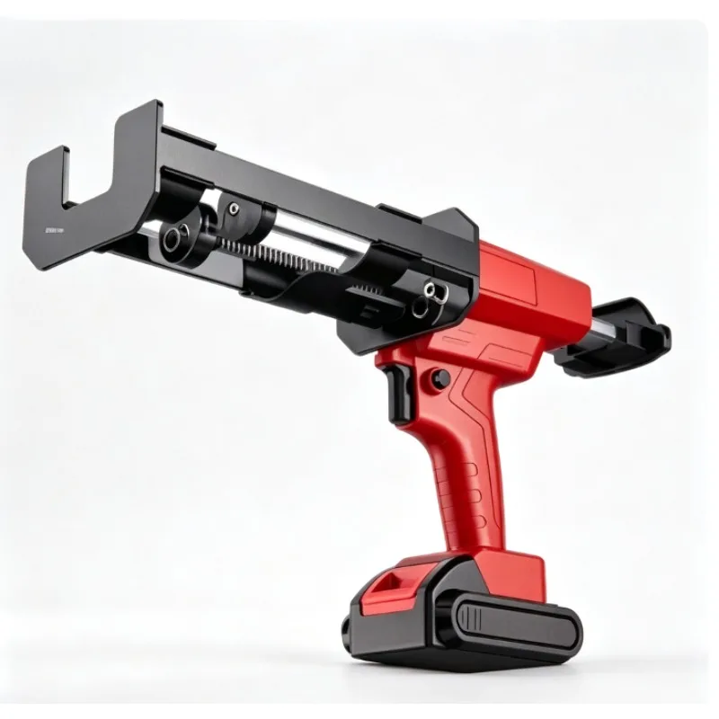 21V Cordless Automatic Caulking Gun Rechargeable Grout Applicator For Tile Grouting Home Renovation Construction Work Use