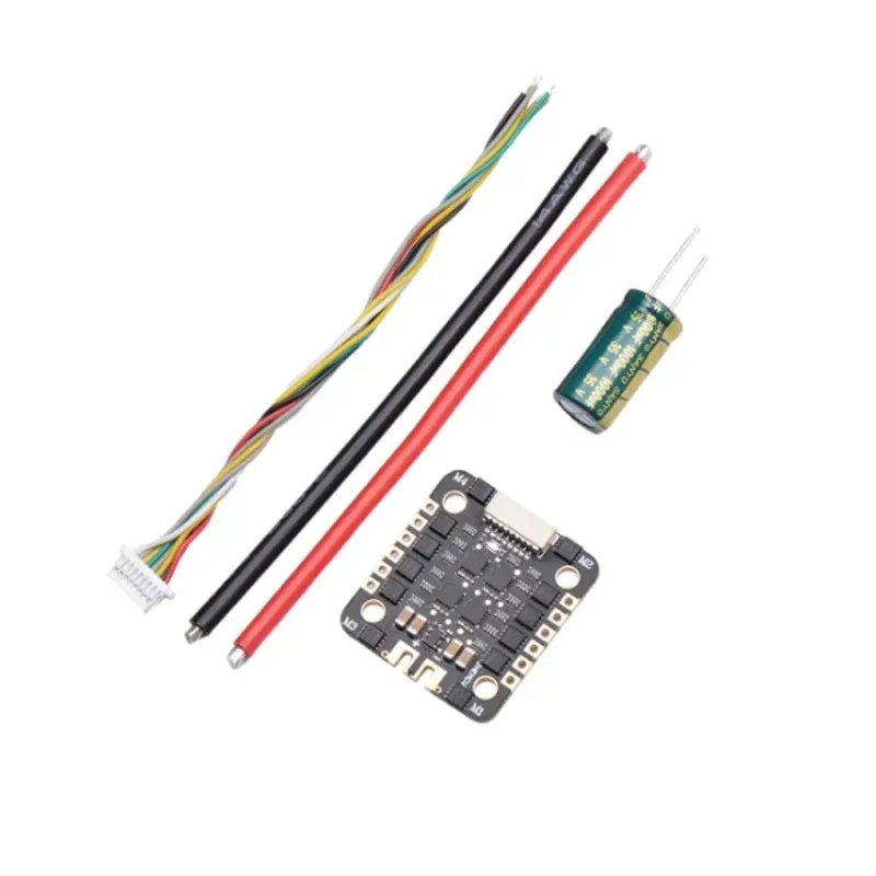 JHEMCU EM40A BLHELI_S DSHOT600 2-6S 40A 4in1 فرش ESC 20X20mm ل RC FPV سباق الطائرة بدون طيار كوادكوبتر أجزاء