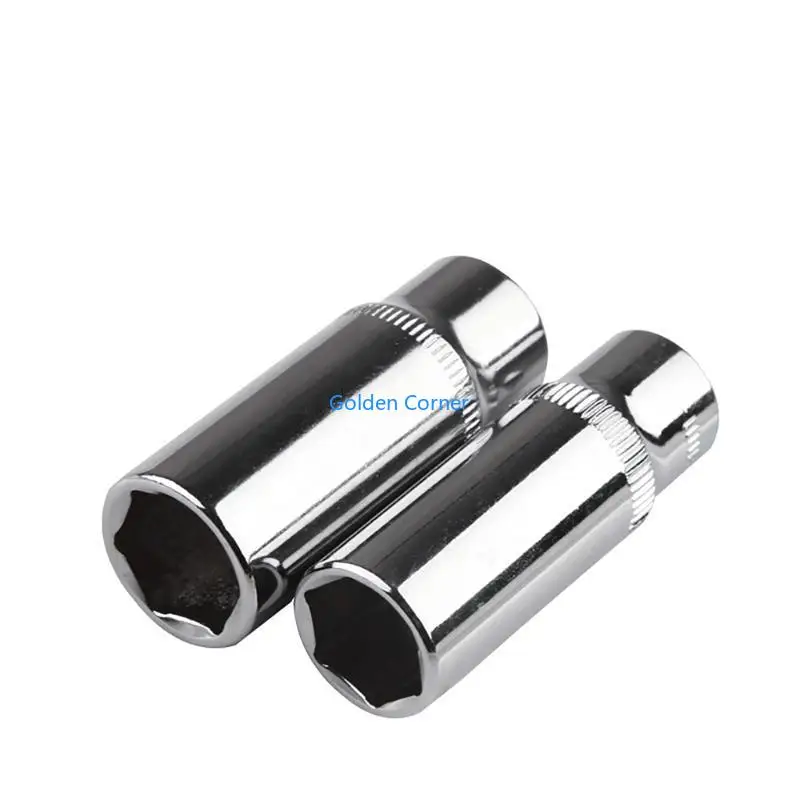 

E15D 11Pcs Impact Socket Set Hexagonal Long Socket Set 1/4inch Impact Wrenches Socket Set Extension Bar for Home Car Repair