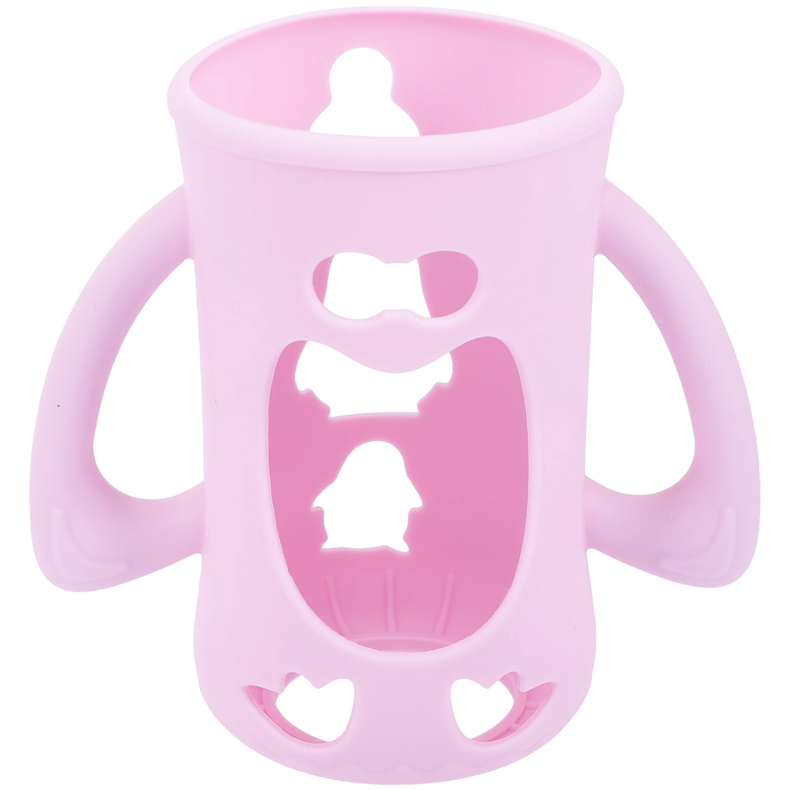 

Silicone Baby Bottle Protector Cover Glass Sleeve Infant Sleeves Wide Mouth Durable Wear Resistant Practical Healthy Material