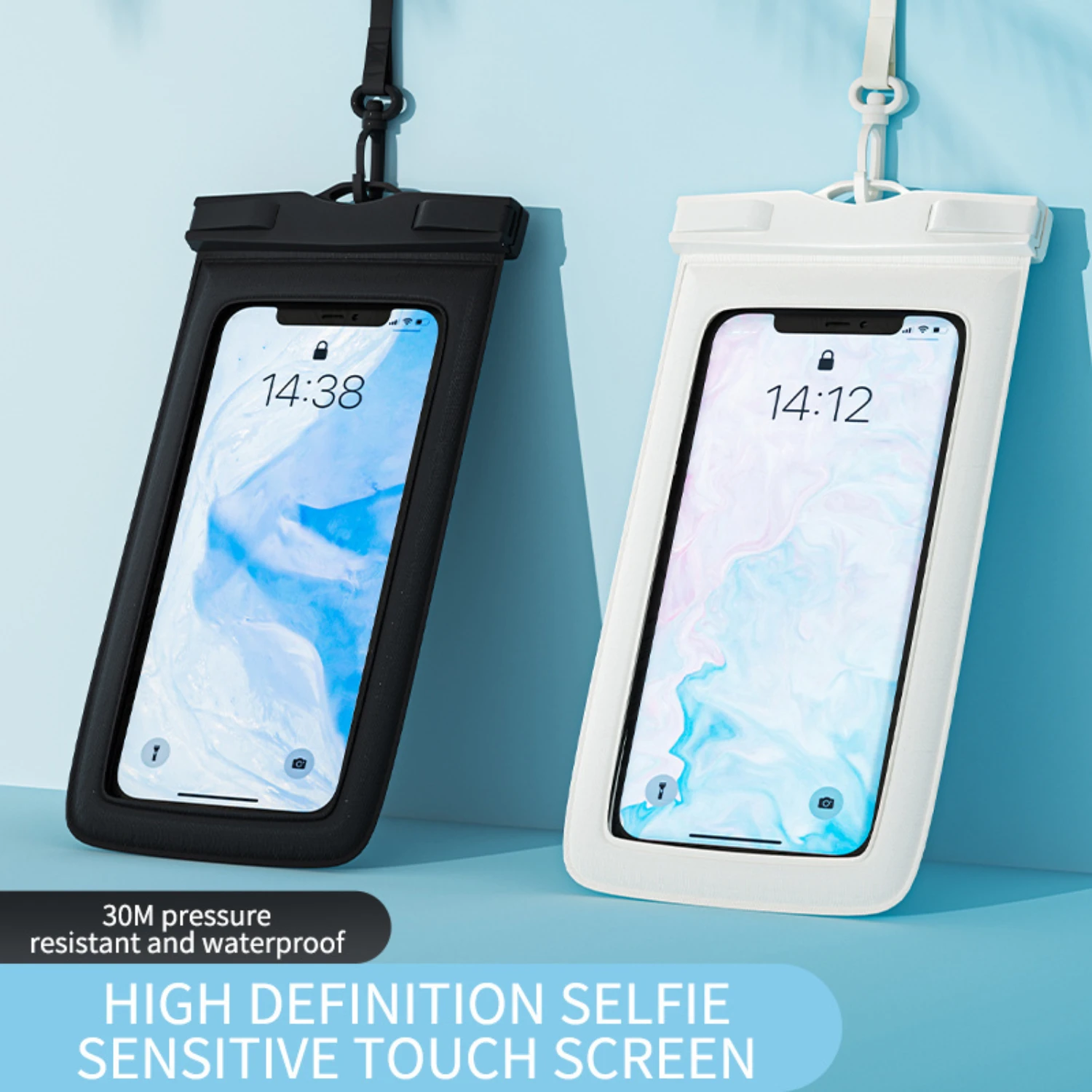 Waterproof Mobile Phone Bag, Double-layer Floating Leakproof Dry  Bag For 7.2 Inch Mobile Phone