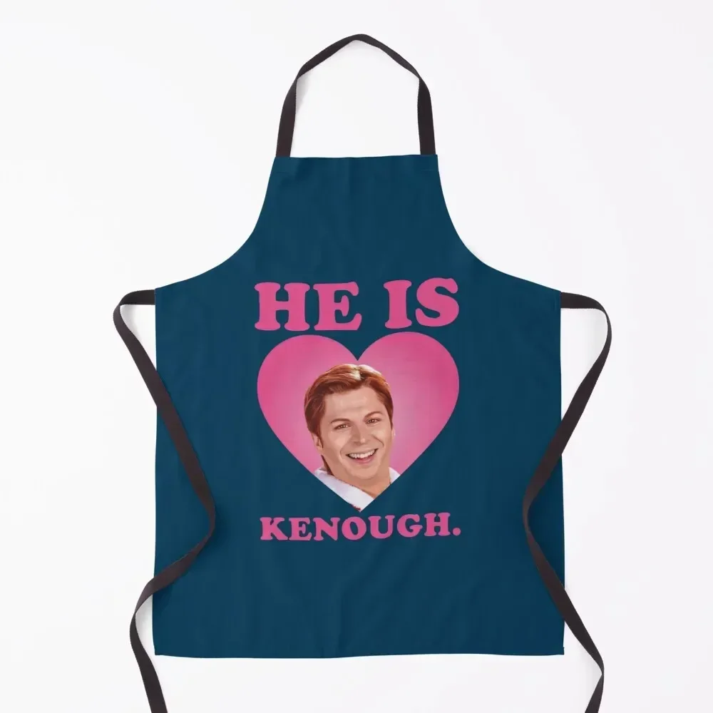 Michael Cera Allan He is kenough Apron cleanings Kitchen Things Apron