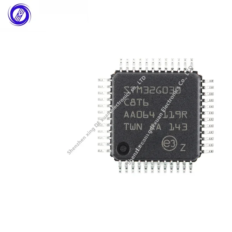 Microcontrolador original STM32G030C8T6 LQFP-48 ARM Cortex-M0 + 32 bits -MCU