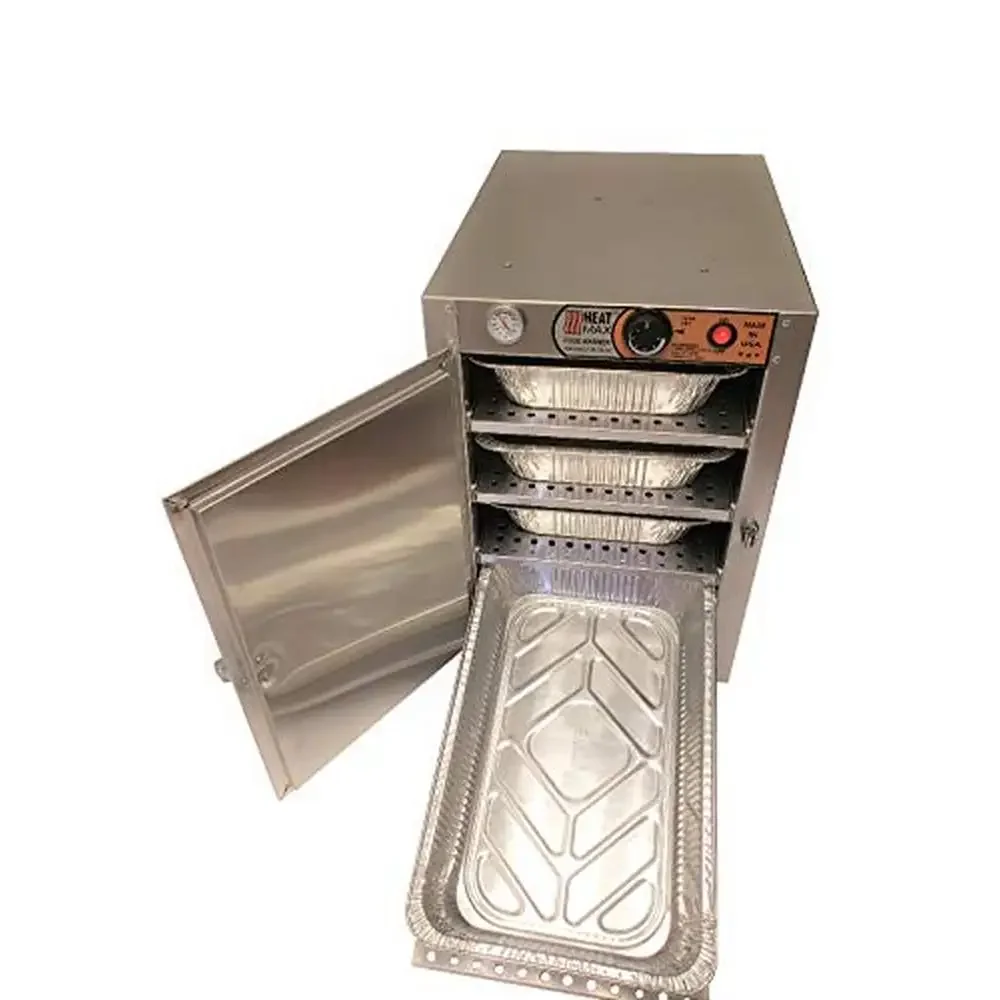 

Electric Party Catering Hot Box Food Warmer 4 Full Size Pans NSF/UL Certified Transportable Reliable Service Heating Control