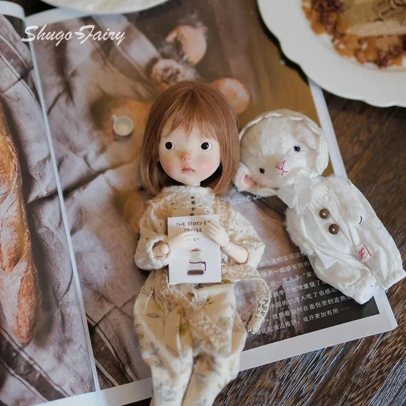 Landou 누드 인형 1/6 Bjd 인형, 달콤한 어린 소녀, 멜랑콜리 스타일, 슬픈 소녀 하이 퀄리티 볼 조인트 인형, 선주문 