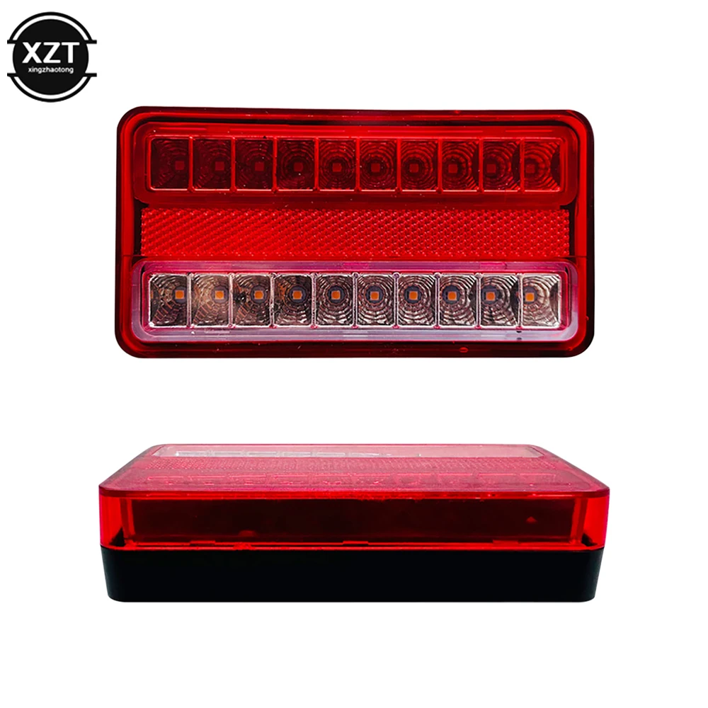 12-80V LED Tail Light Waterproof Car Truck Trailer Camper Van Stop Brake Indicator Lights Turn Signal Lamp