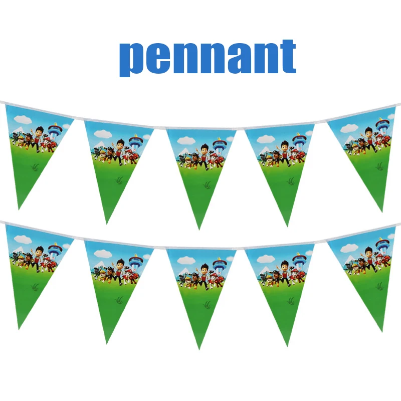 Neue Paw Patrol Geburtstagsparty-Dekorationen: Pappteller, Becher, Servietten, Tischdecke, Tischgeschirr, Paw Patrol Happy Birthday Party-Zubehör – Detail 29