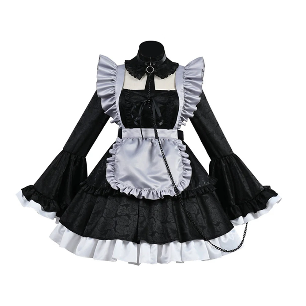 SingXeng Anime Cosplay Marin Kitagawa Cosplay Costume Lolita Maid Dress Outfits Halloween Carnival Suit Custom Made