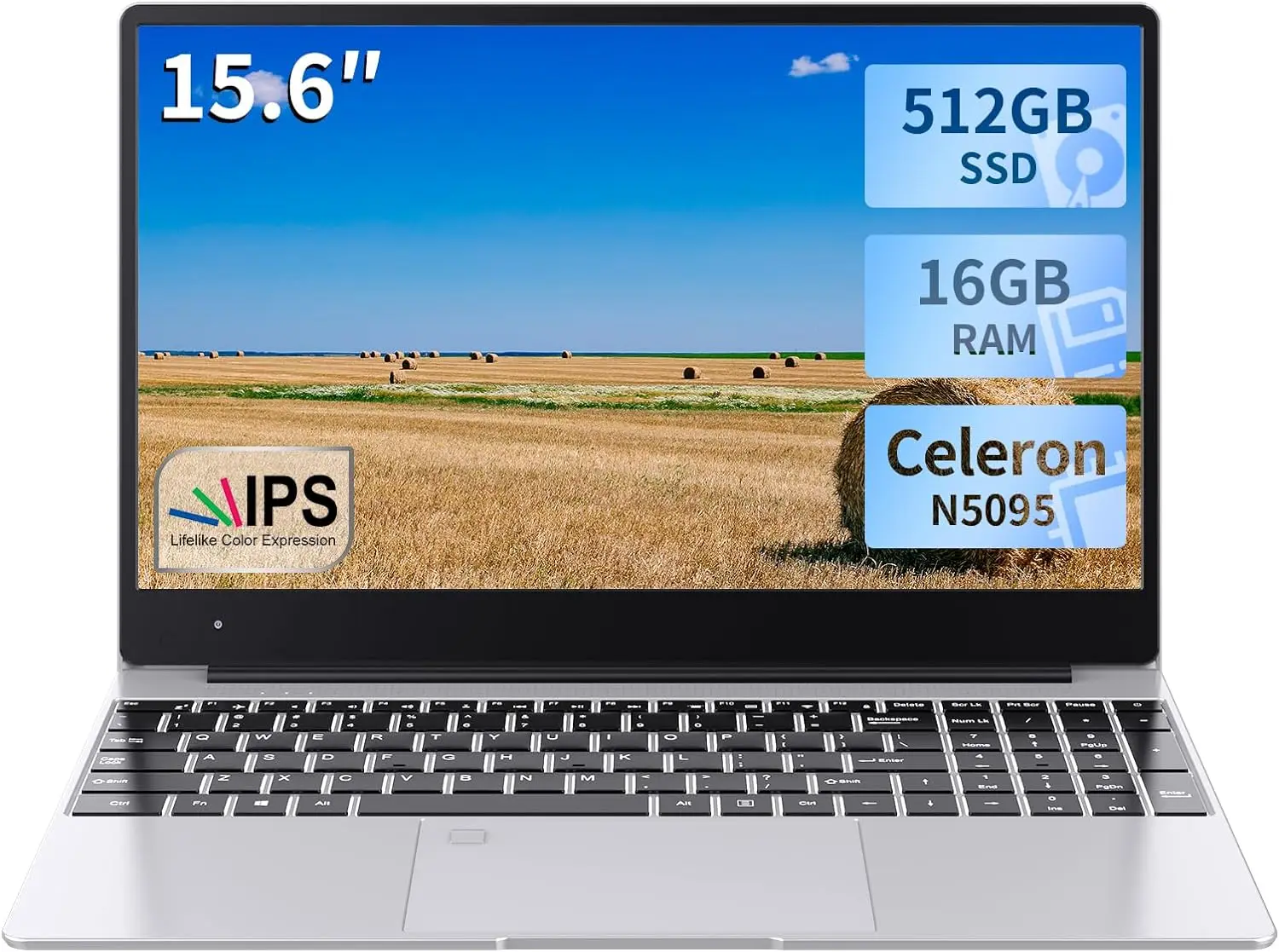 Imagem -05 - Portátil Ultra Fino 8gb 16gb Ram 256gb 512gb Ssd Intel N5095 Notebook Gamer 1900*1200 Display Computador de Escritório pc Windows 11 15.6