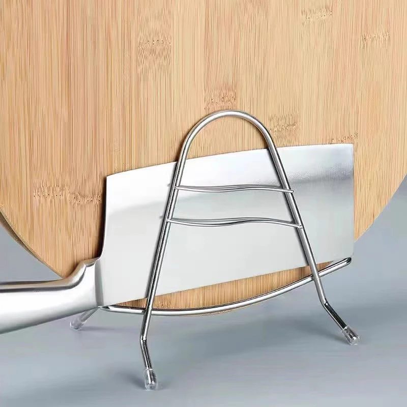 Cutting Board Holder Stainless Steel Cutting Board Rack Kitchen Organizer For Chopping Board Kitchen Storage Organization Rack