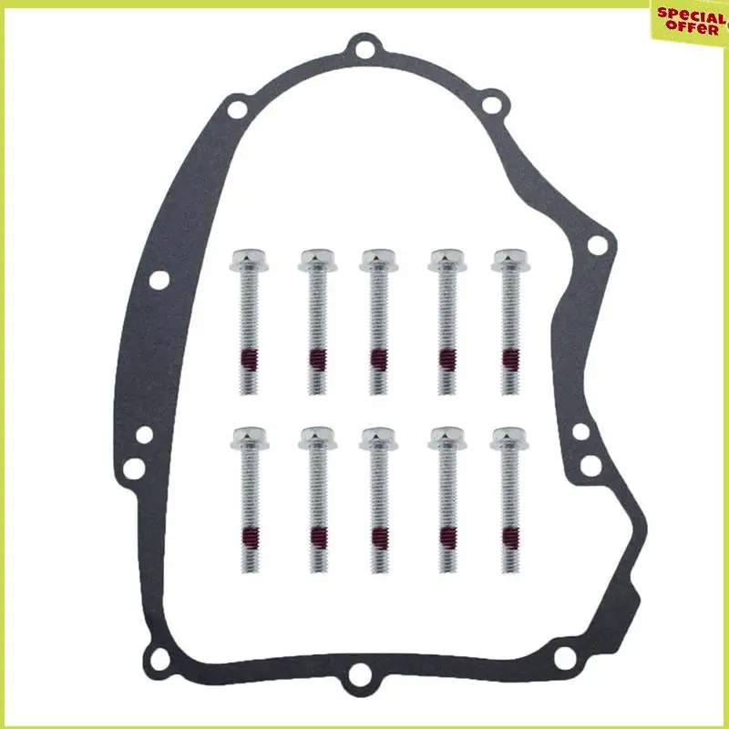 Junta do cárter do trator de gramado A34R Forbriggs & Stratton 273488, 690945, 697227, 591911 2000-2008 Kit de conjunto de junta do cárter