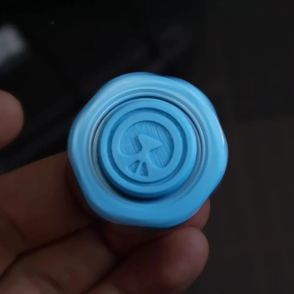 Fidget Spinner – pièce de monnaie magnétique 2 en 1, curseur mécanique, carte de poussée EDC, jouets anti-Stress, soulage l'anxiété