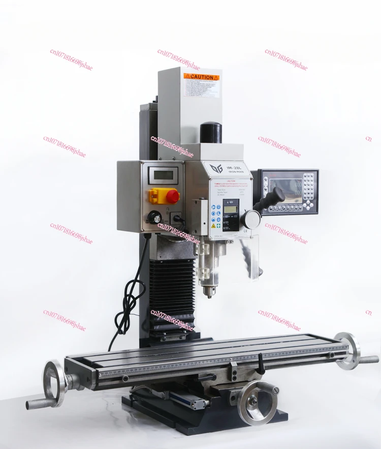 Im New Metal Processing 220V Miniature Milling Machine Small Household Mini Multi-Functional Drilling and Milling Machine